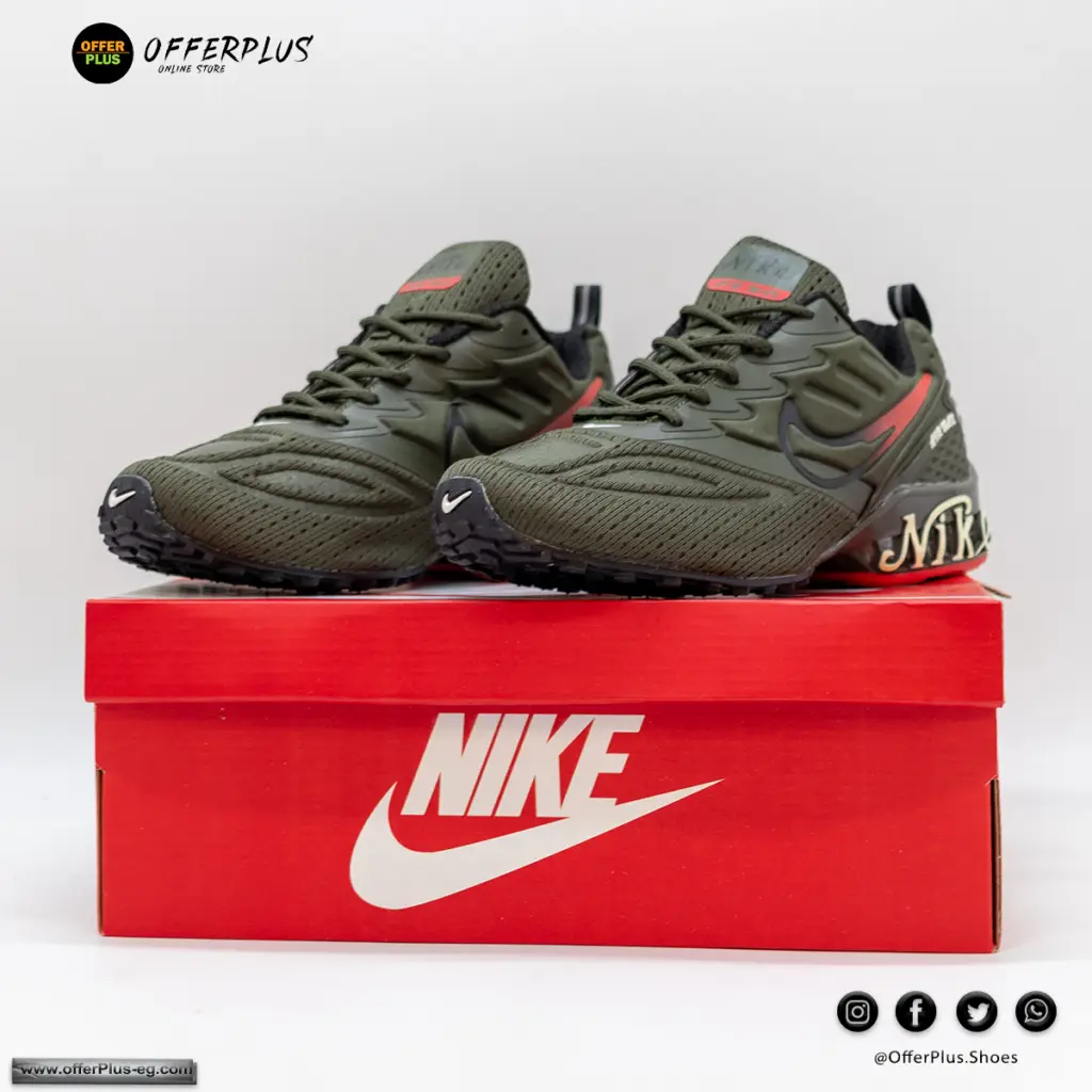 ⁦Nike Air Max Shox Running 2024 -Oil⁩ - الصورة ⁦2⁩