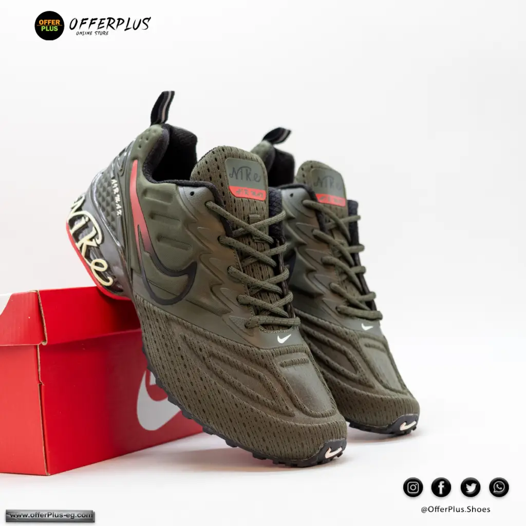 ⁦Nike Air Max Shox Running 2024 -Oil⁩ - الصورة ⁦6⁩
