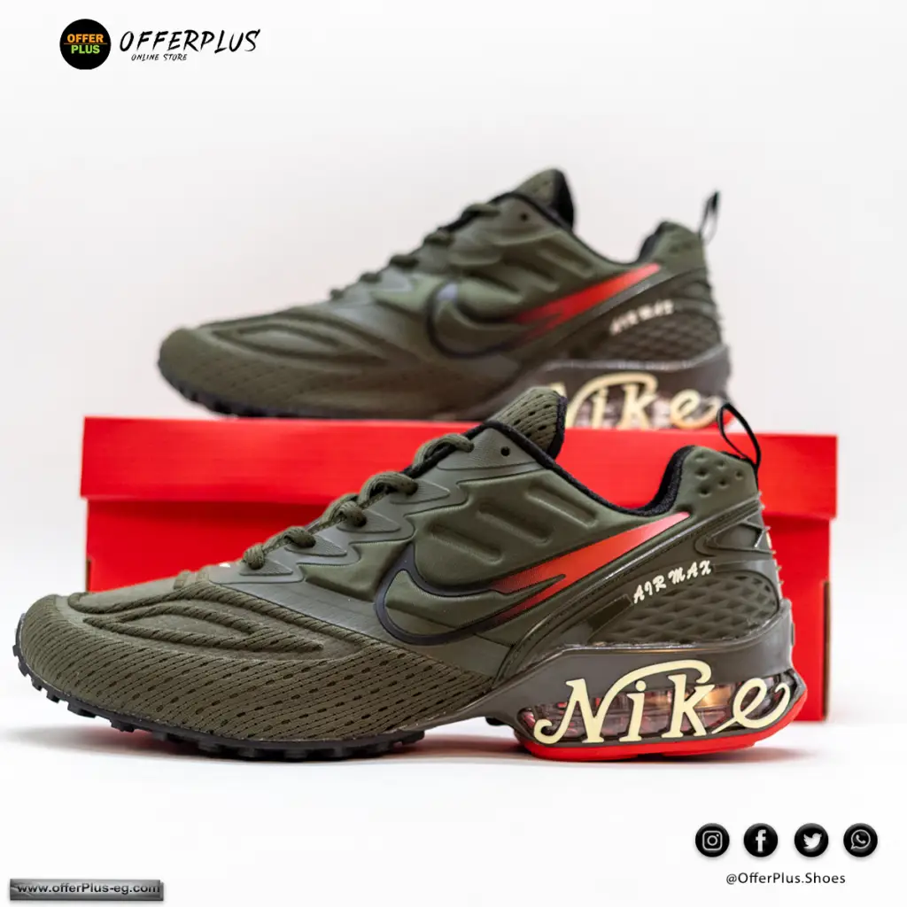 ⁦Nike Air Max Shox Running 2024 -Oil⁩ - الصورة ⁦5⁩