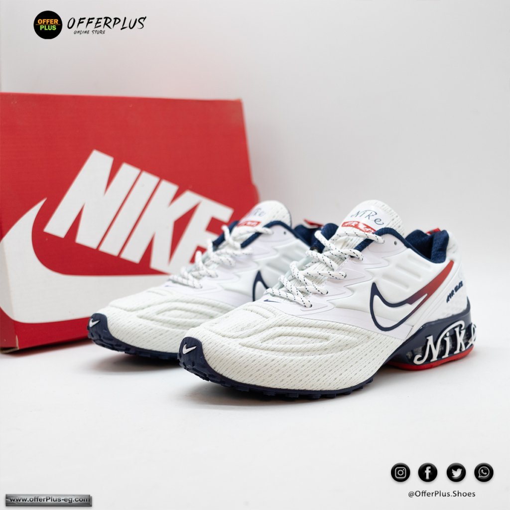 ⁦Nike Air Max Shox Running 2024 -White⁩ - الصورة ⁦5⁩