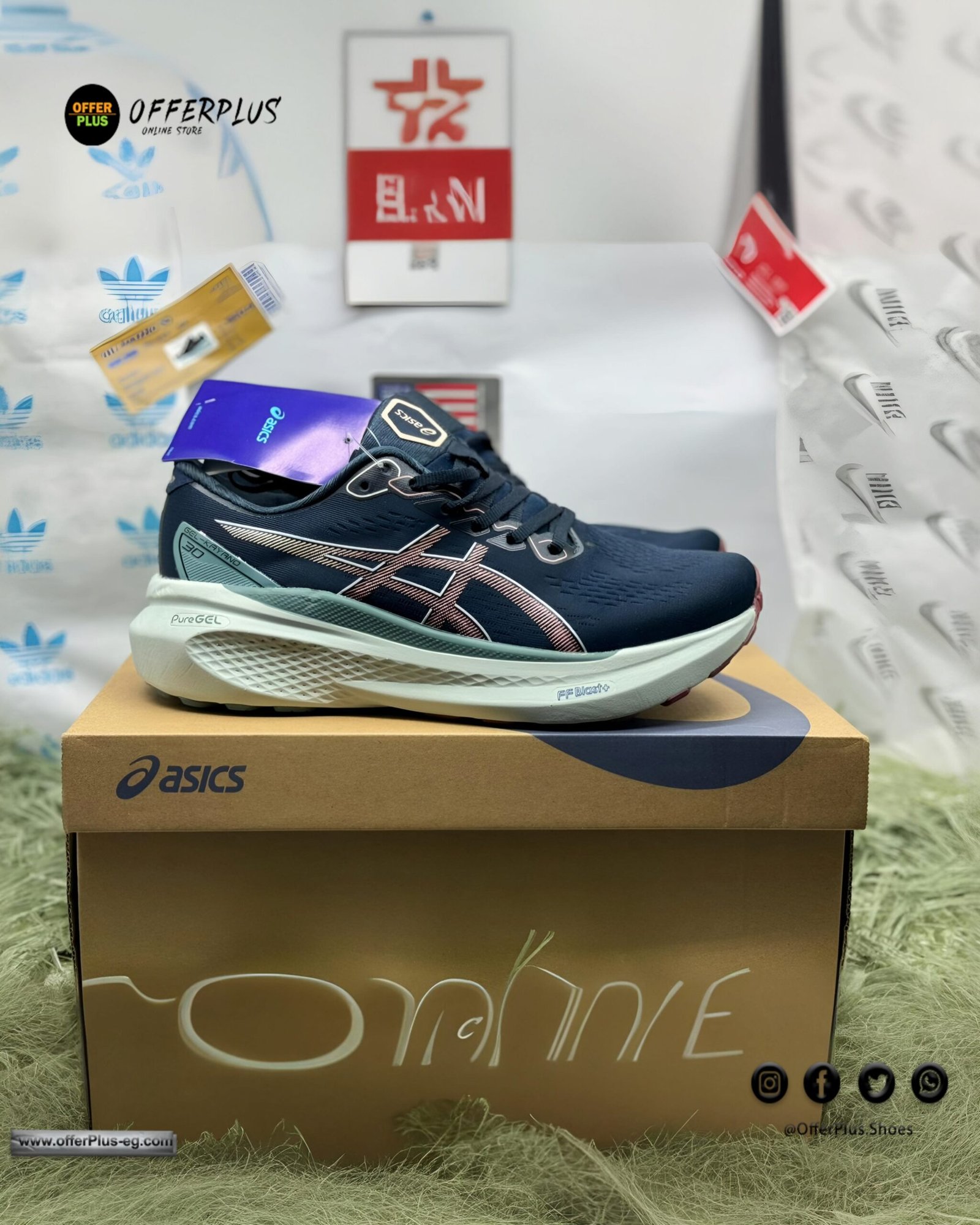 ASICS Gel-Kayano 30 -2024-Nevy2 - الصورة 2