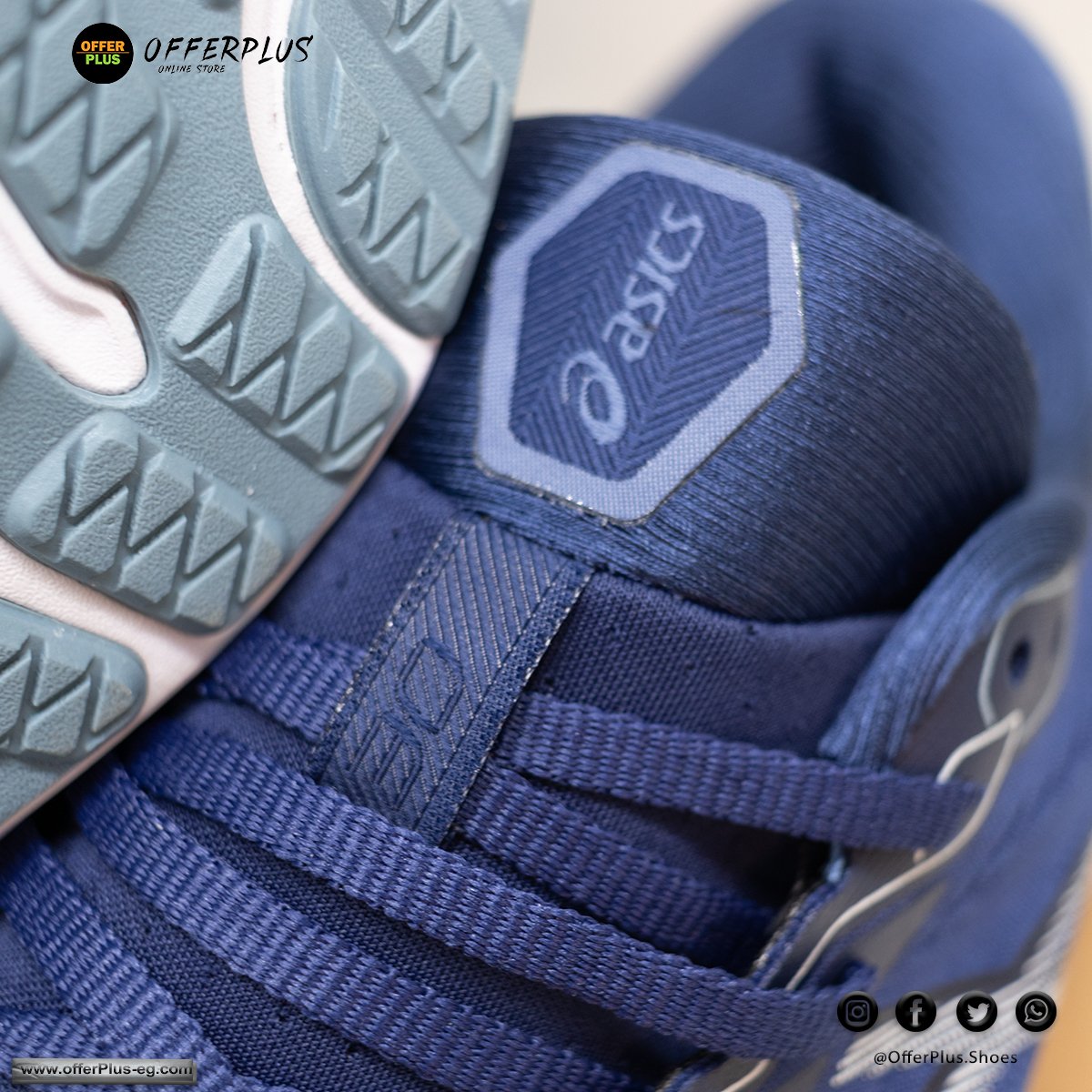 ASICS Gel-Kayano 30 -2024-Nevy - الصورة 3