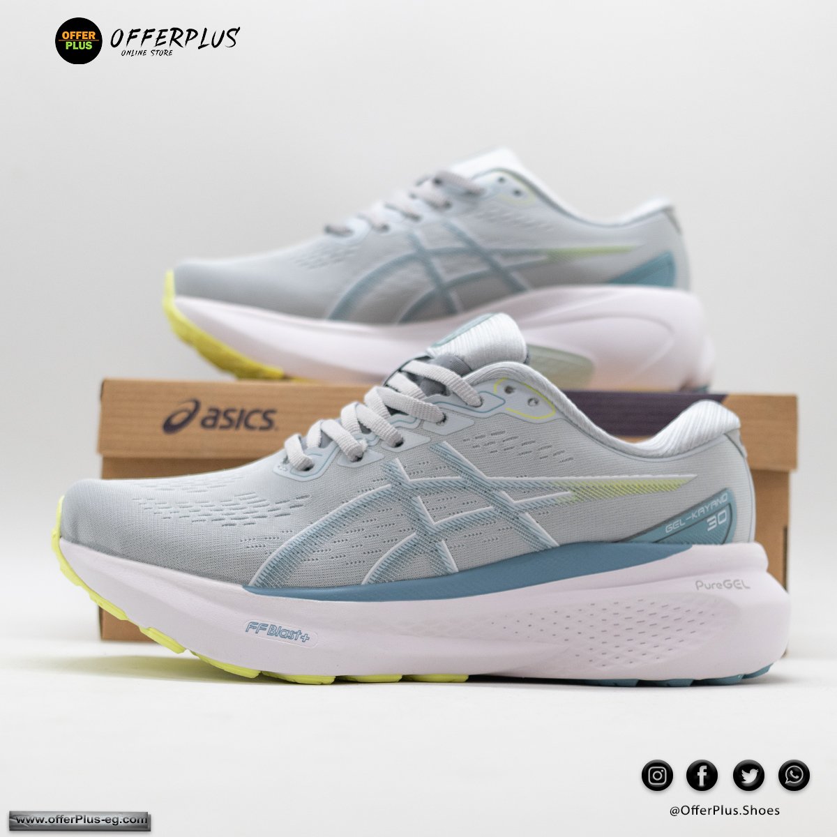 ASICS Gel-Kayano 30 -2024-Grey - الصورة 4