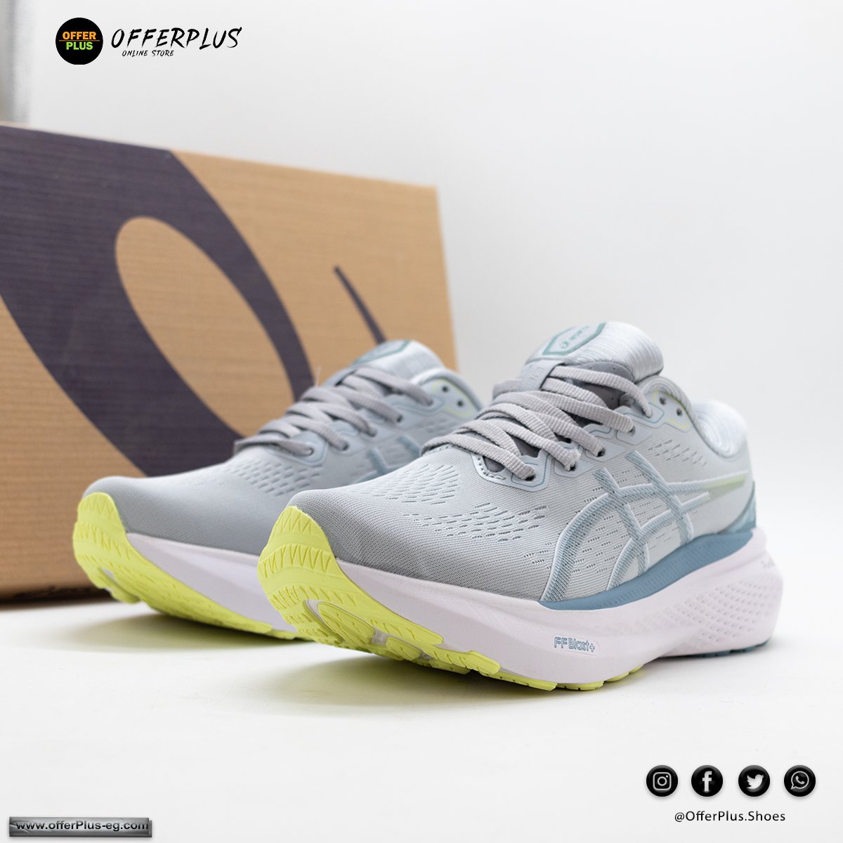 ASICS Gel-Kayano 30 -2024-Grey - الصورة 3