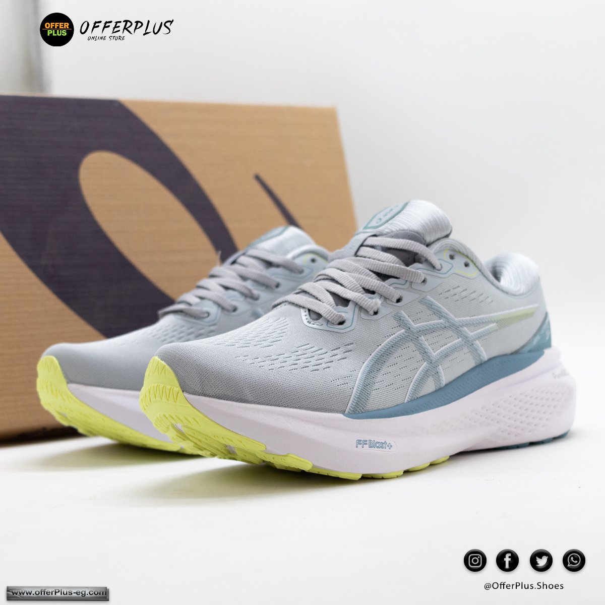 ASICS Gel-Kayano 30 -2024-Grey - الصورة 8