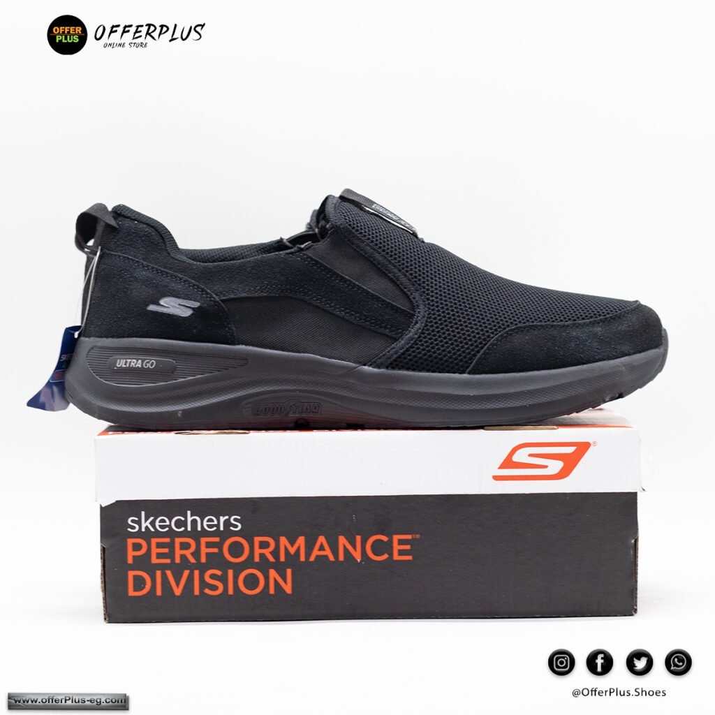 ⁦Skechers Ultra GO Running 2024 Plus Size-Black⁩ - الصورة ⁦3⁩
