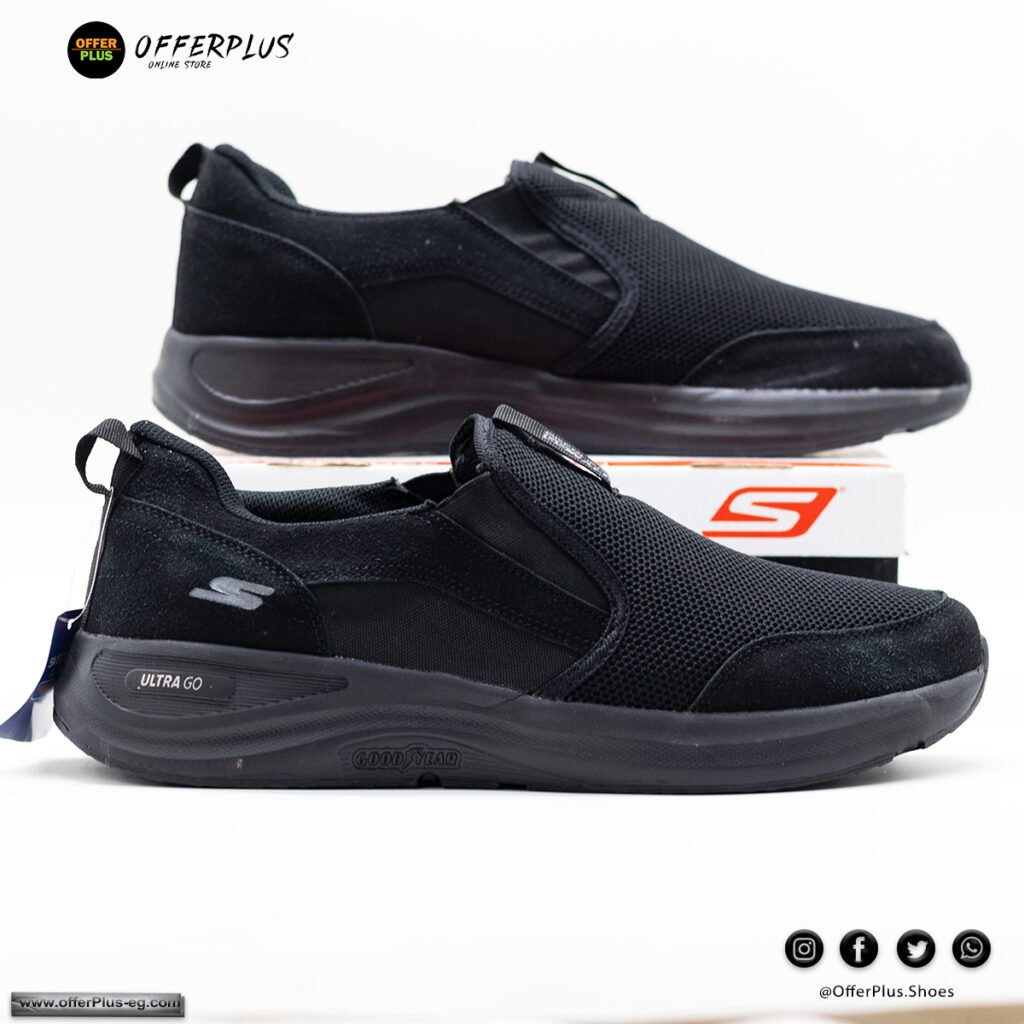 ⁦Skechers Ultra GO Running 2024 Plus Size-Black⁩ - الصورة ⁦2⁩