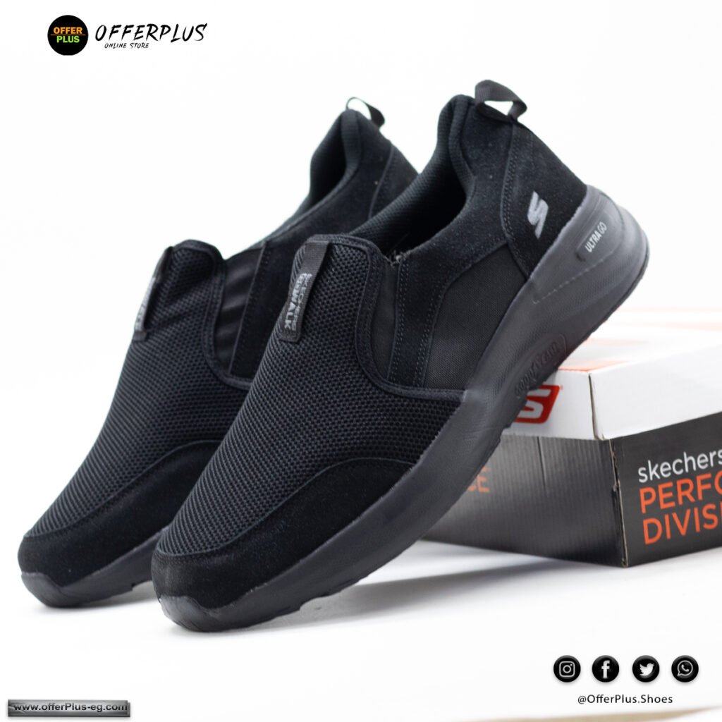 ⁦Skechers Ultra GO Running 2024 Plus Size-Black⁩ - الصورة ⁦6⁩