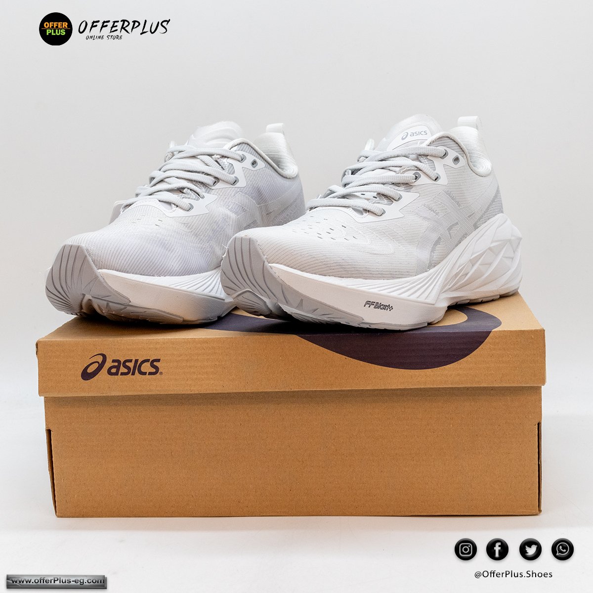 ASICS NOVABLAST 4 sports 2024 - White - الصورة 6