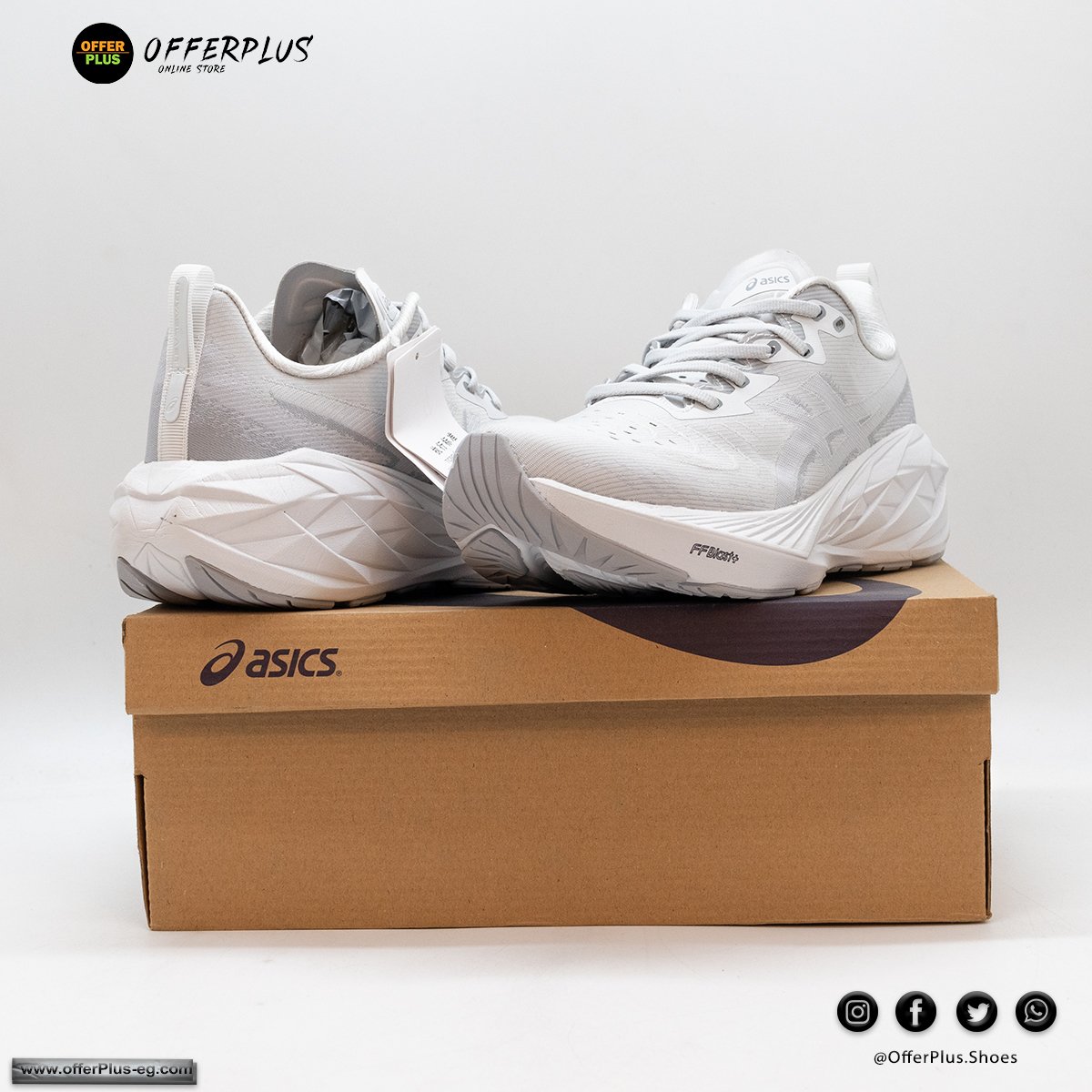 ASICS NOVABLAST 4 sports 2024 - White - الصورة 5