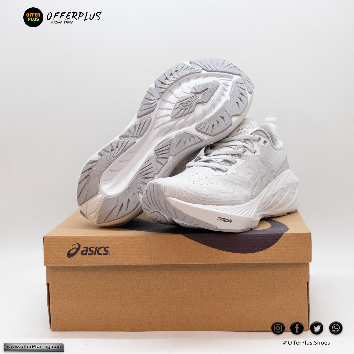 ASICS NOVABLAST 4 sports 2024 - White