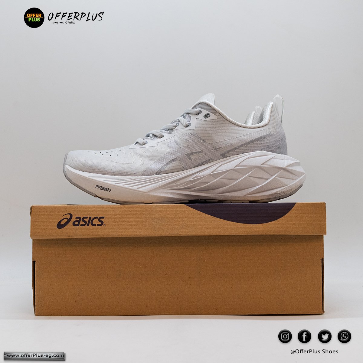 ASICS NOVABLAST 4 sports 2024 - White - الصورة 4