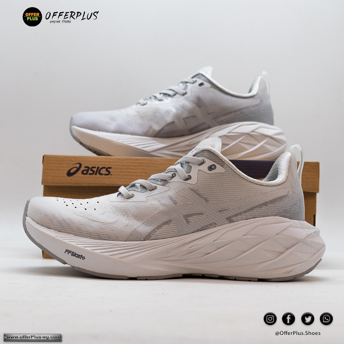 ASICS NOVABLAST 4 sports 2024 - White - الصورة 3