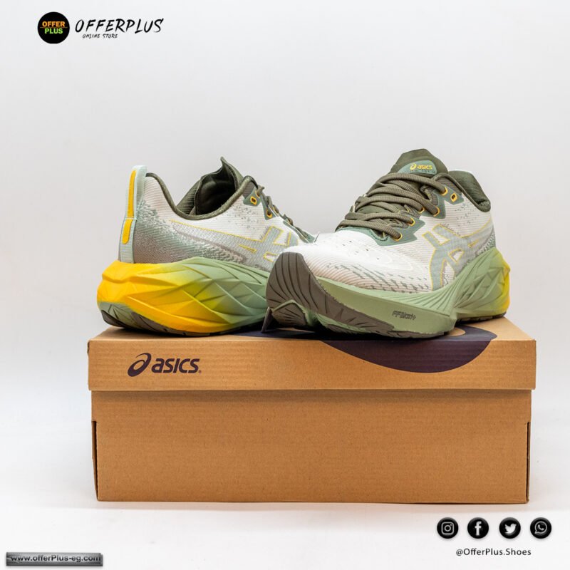 ⁦ASICS NOVABLAST 4  sports 2024 - Oil⁩ - الصورة ⁦2⁩