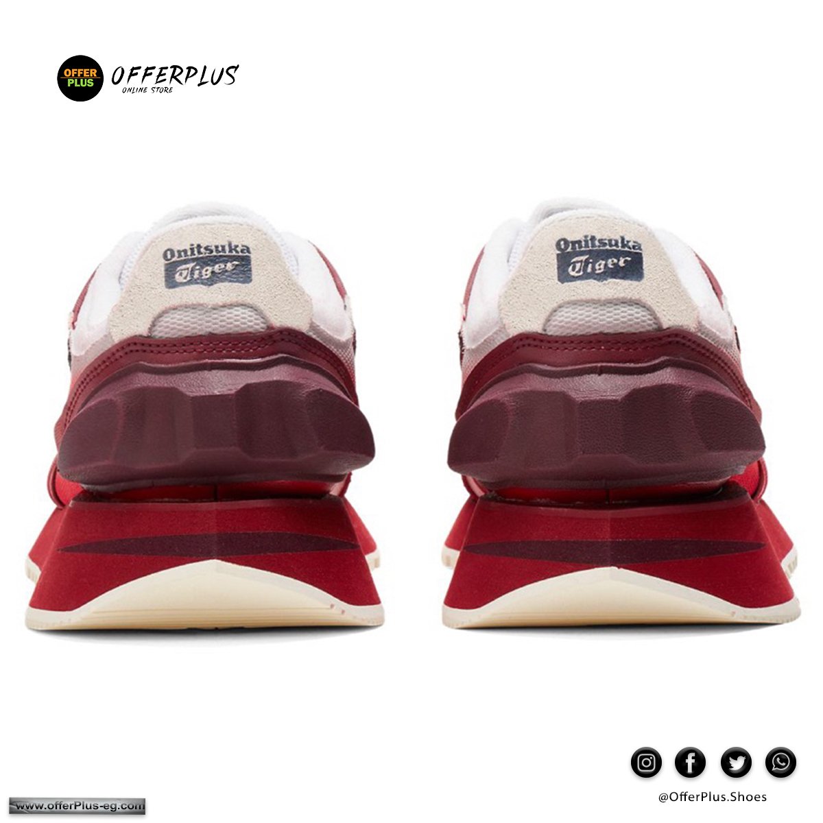 Asics Onitsuka Tiger Moage sports 2025 -Red - الصورة 3