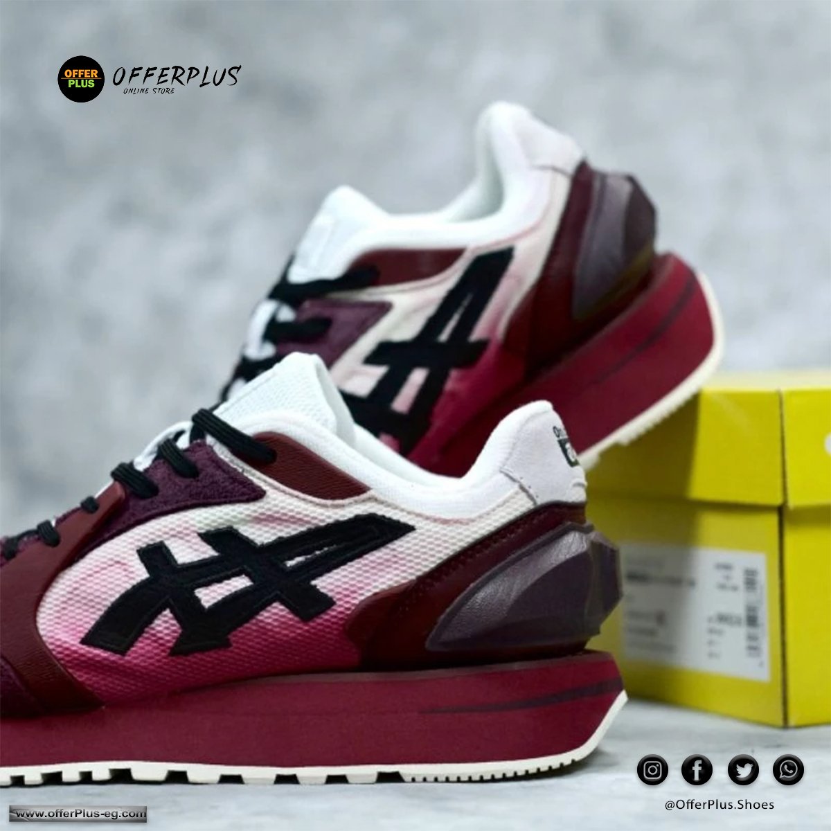 Asics Onitsuka Tiger Moage sports 2025 -Red - الصورة 10