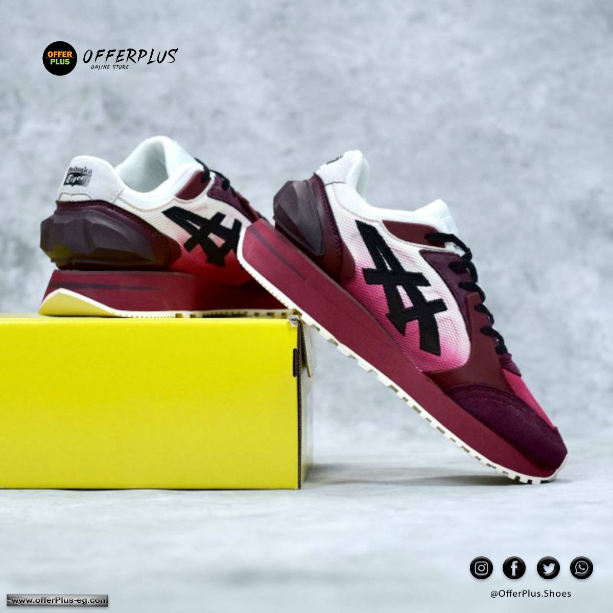 Asics Onitsuka Tiger Moage sports 2025 -Red - الصورة 2