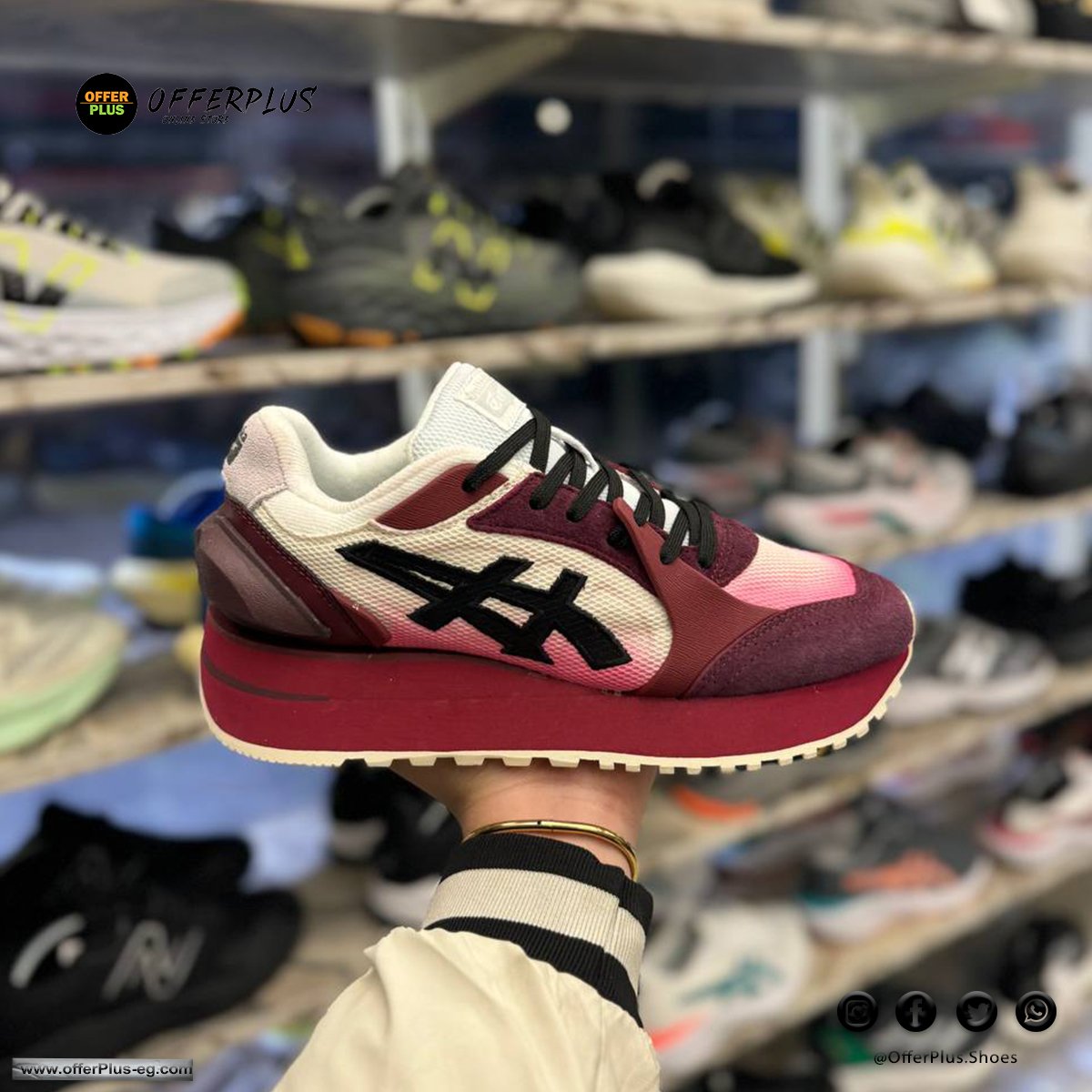 Asics Onitsuka Tiger Moage sports 2025 -Red - الصورة 11