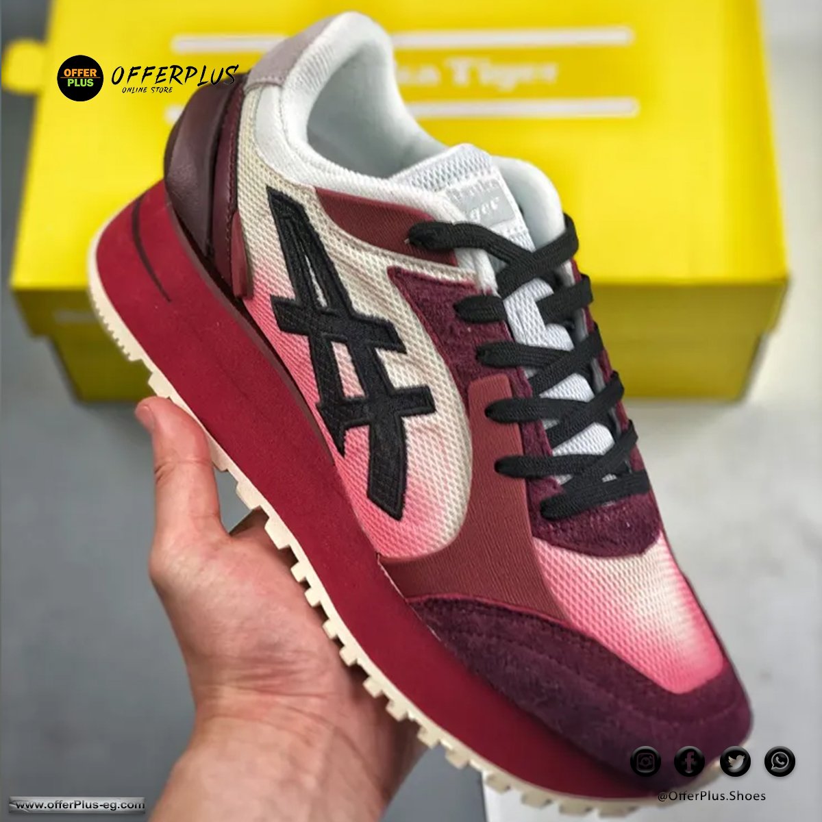 Asics Onitsuka Tiger Moage sports 2025 -Red - الصورة 5