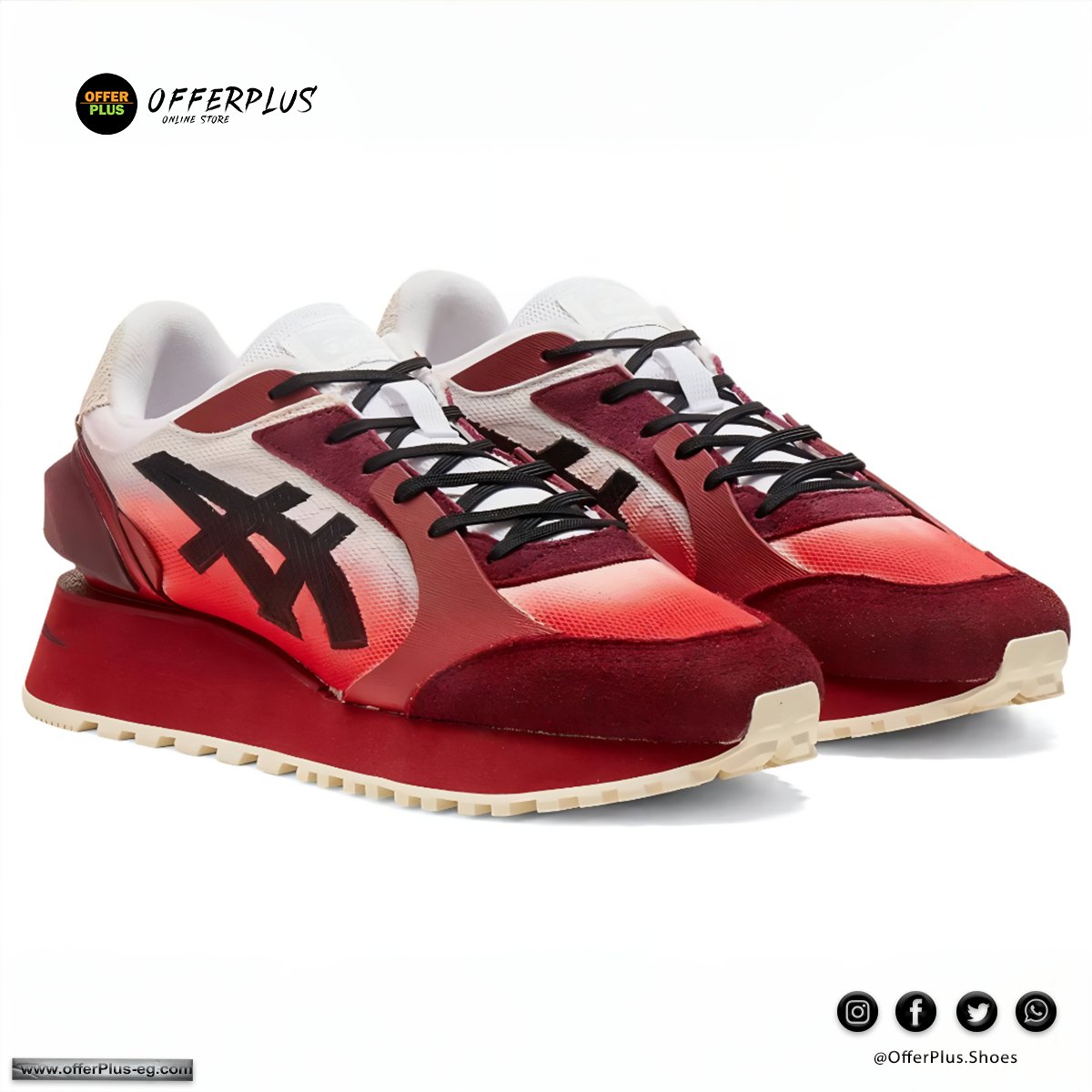 Asics Onitsuka Tiger Moage sports 2025 -Red - الصورة 12