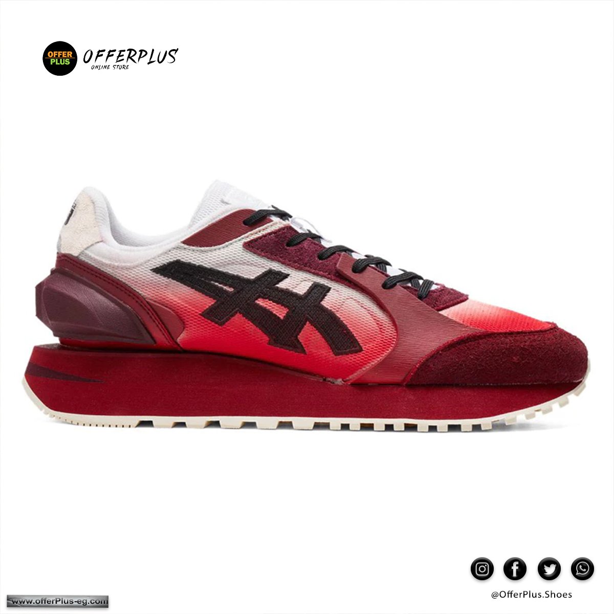Asics Onitsuka Tiger Moage sports 2025 -Red