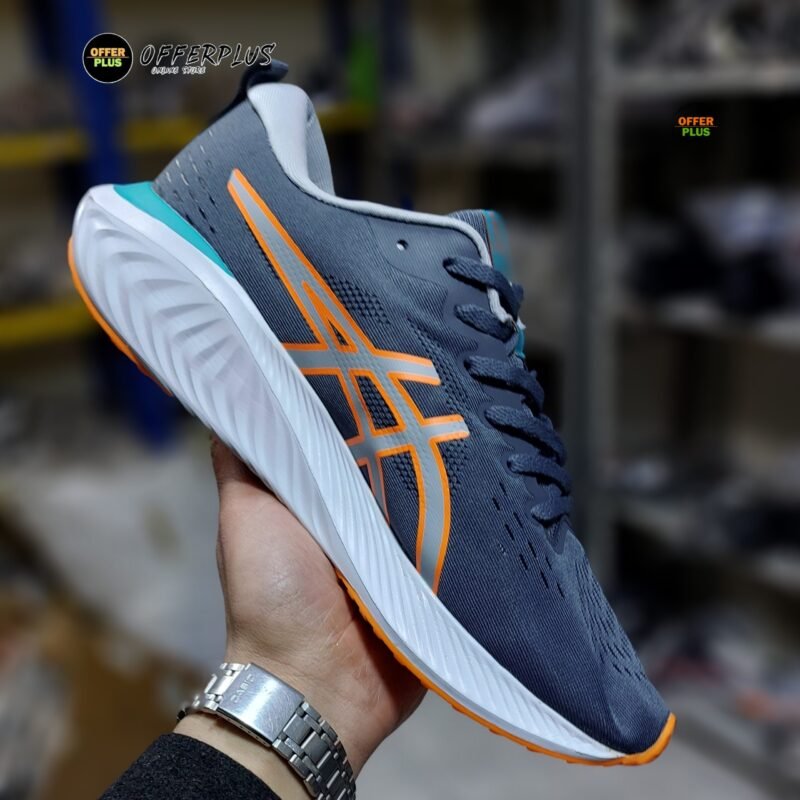 ⁦Asics Gel-Excite 10 -2025-Grey&Orange⁩ - الصورة ⁦9⁩