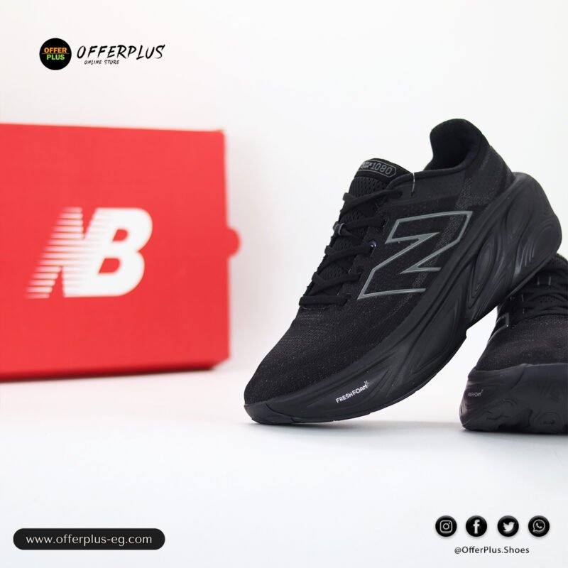 ⁦New Balance Fresh Foam X More v5 Sneakers 2025- Black⁩ - الصورة ⁦7⁩