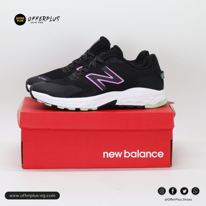 ⁦New Balance Sneakers Fresh Foam 510 Sports 2025-Black&Pinq⁩ - الصورة ⁦4⁩