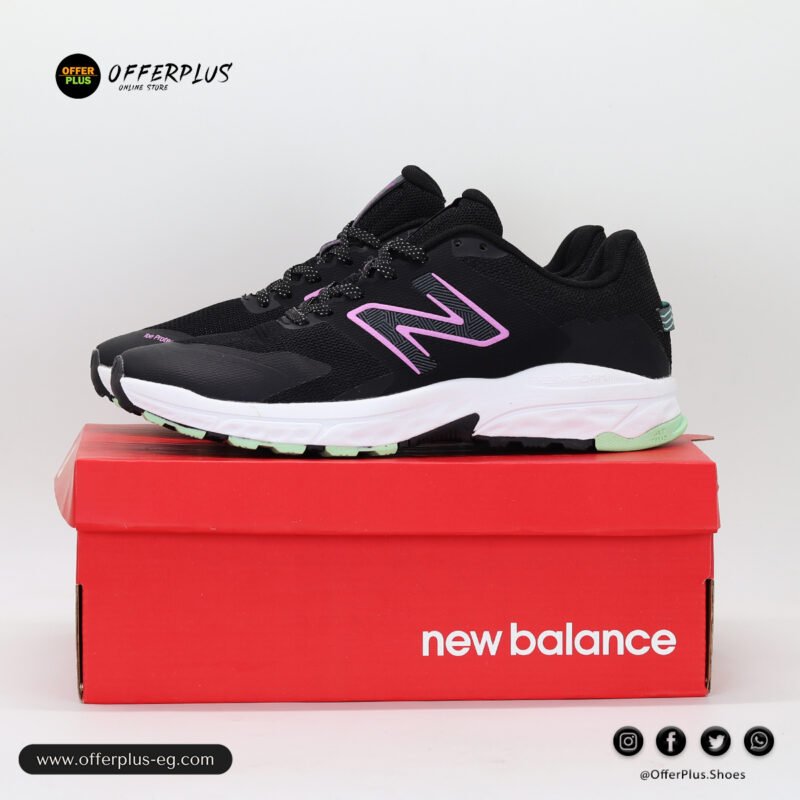⁦New Balance Sneakers Fresh Foam 510 Sports 2025-Black&Pinq⁩ - الصورة ⁦5⁩