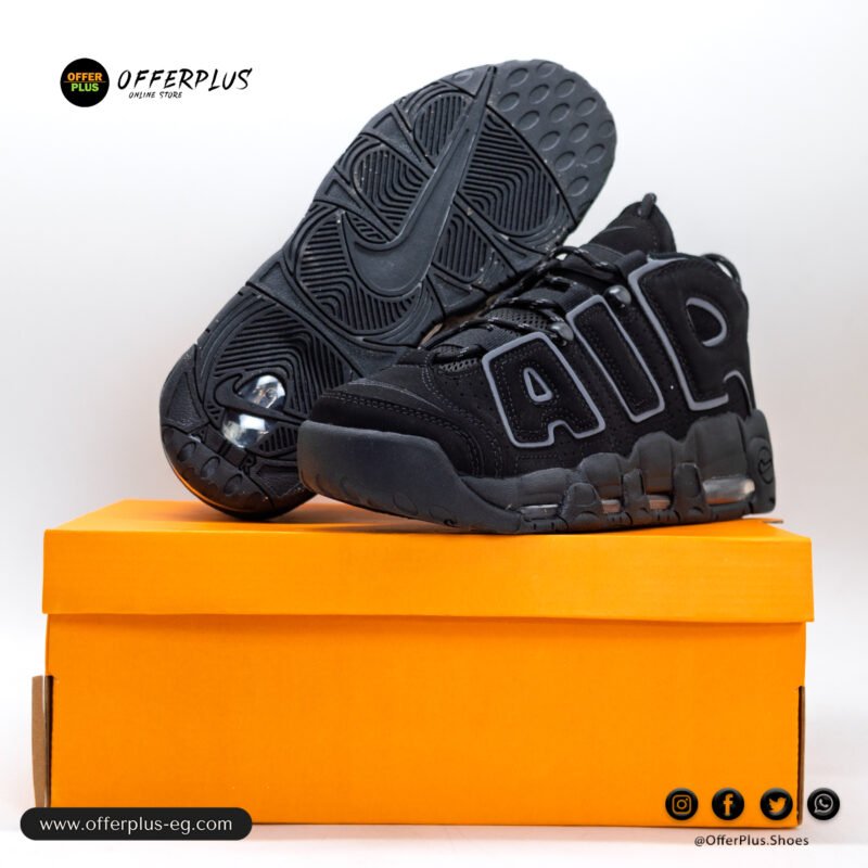 Nike Air more Uptempo Sports 2025-Black&Grey