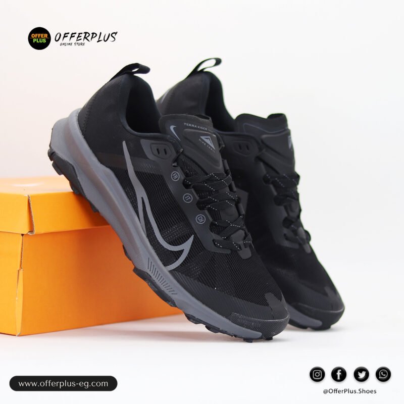 ⁦Nike React Pecasus Trail 4 Sneakers 2025-Black⁩ - الصورة ⁦5⁩