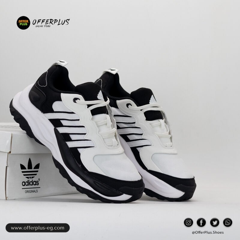 ⁦Adidas MAXXWAVY Running Shoes2025-White&Black2⁩ - الصورة ⁦7⁩