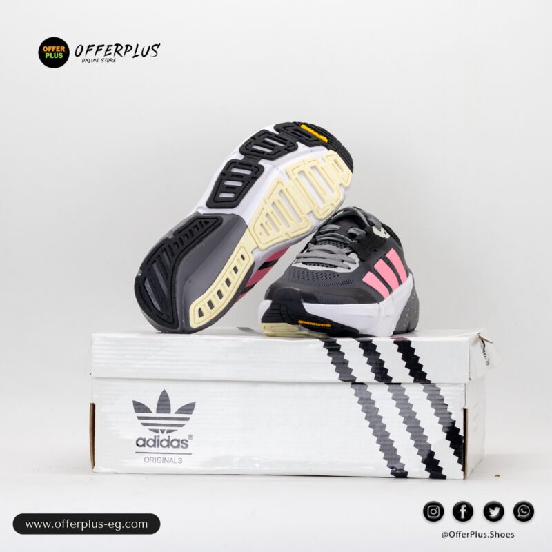⁦adidas Adistar 2.0 Running Shoes  2025 -Black&Pinq⁩ - الصورة ⁦8⁩
