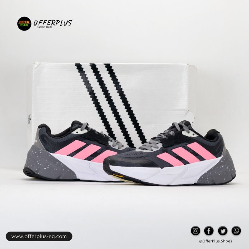 ⁦adidas Adistar 2.0 Running Shoes  2025 -Black&Pinq⁩ - الصورة ⁦4⁩