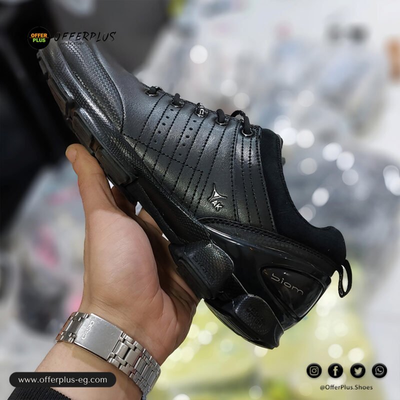 ⁦Ecco Biom Sneakers 2025 -Black جلد طبيعي⁩ - الصورة ⁦8⁩