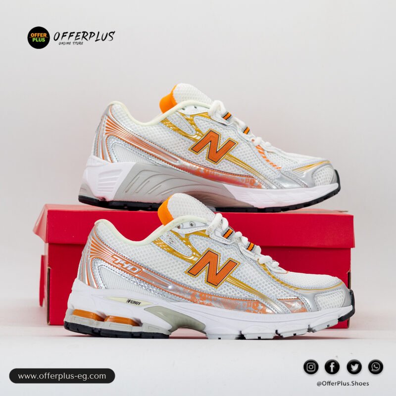 ⁦New Balance 740 Sneakers 2025-Orange⁩ - الصورة ⁦7⁩