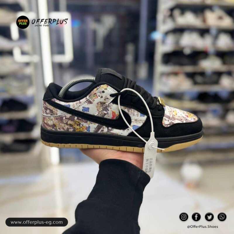 ⁦Nike SB Dunk Low x Supreme 2025 -Black⁩ - الصورة ⁦3⁩