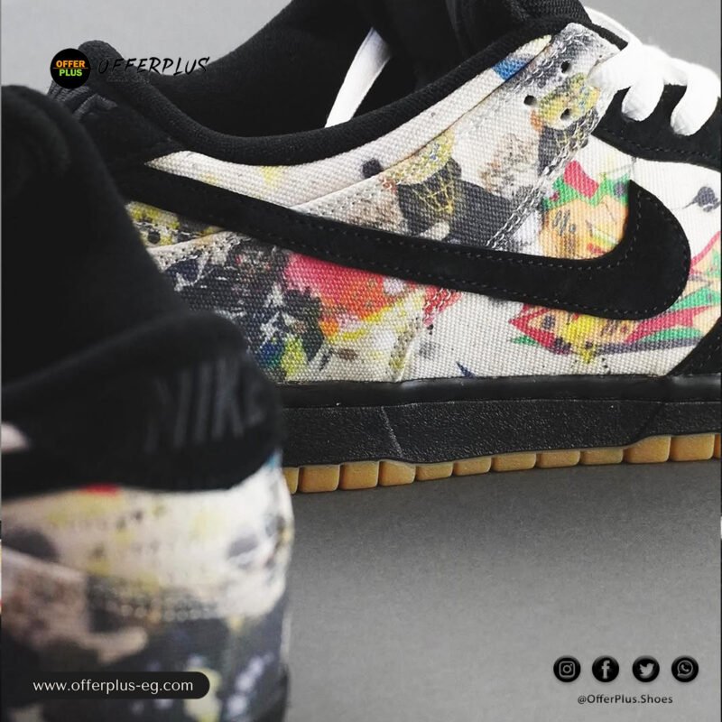 ⁦Nike SB Dunk Low x Supreme 2025 -Black⁩ - الصورة ⁦4⁩