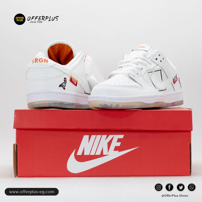 ⁦Nike SB Dunk Low x Supreme 2025 -White⁩ - الصورة ⁦8⁩