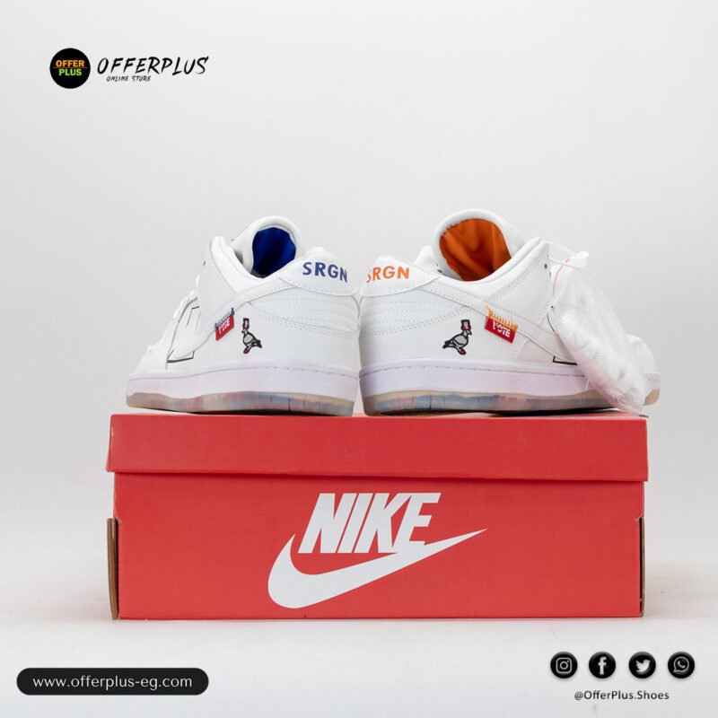 ⁦Nike SB Dunk Low x Supreme 2025 -White⁩ - الصورة ⁦9⁩