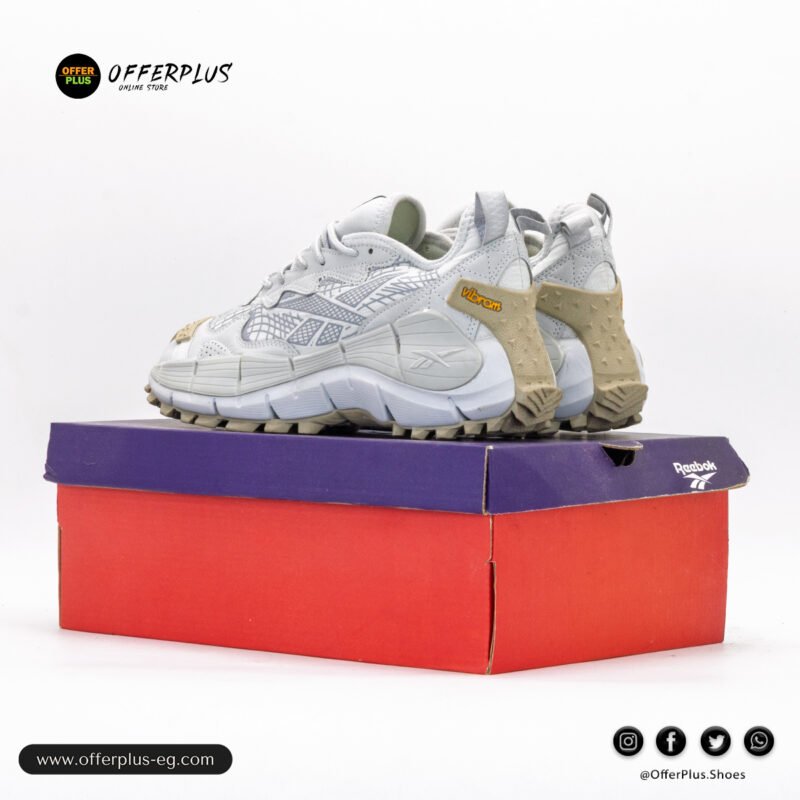 ⁦Reebok Zig Kinetica II Edge The Flintstones Mens 2025 -Grey⁩ - الصورة ⁦4⁩