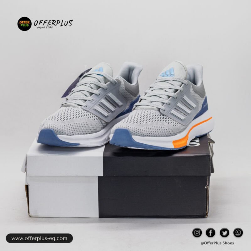 ⁦Adidas EQ210-Sneaker 2024 Plus Size - Grey&orange⁩ - الصورة ⁦7⁩