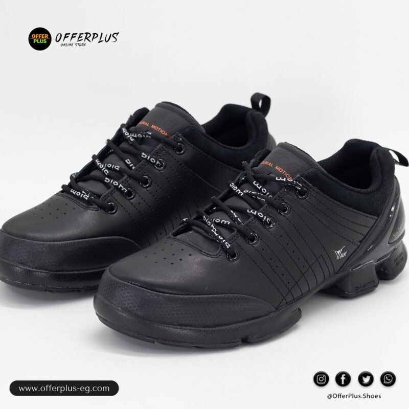 ⁦Ecco Biom Sneakers 2025 -Black جلد طبيعي⁩ - الصورة ⁦2⁩