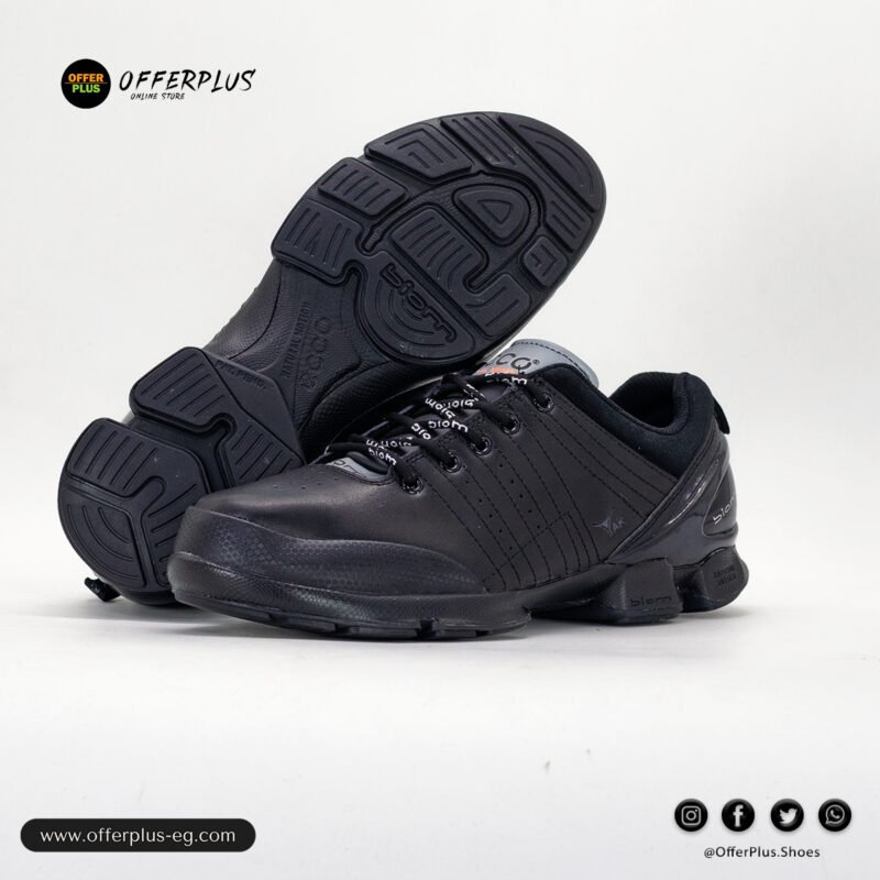 ⁦Ecco Biom Sneakers 2025 -Black جلد طبيعي⁩ - الصورة ⁦3⁩