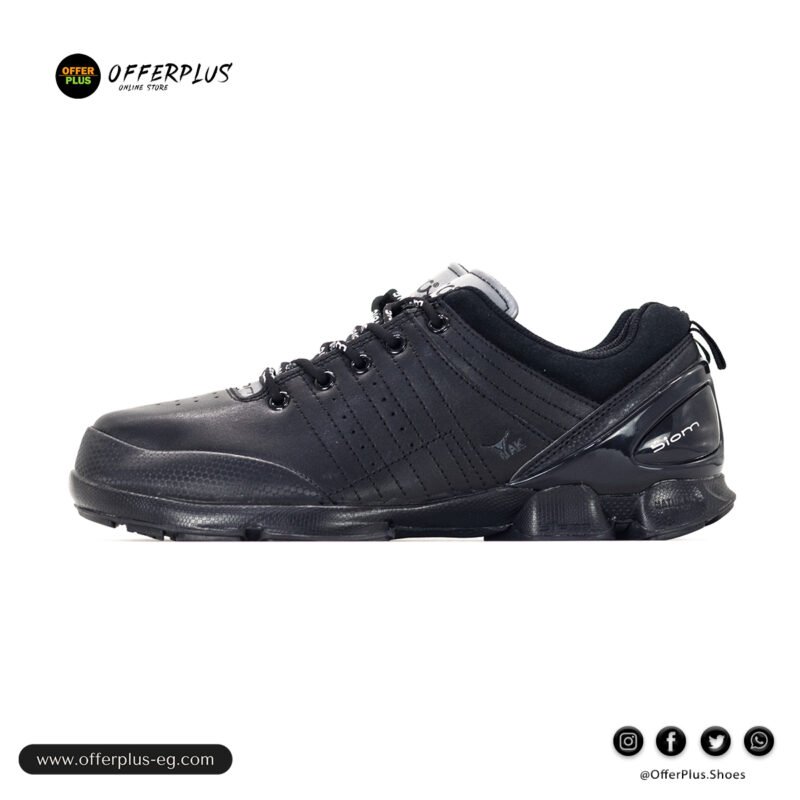 ⁦Ecco Biom Sneakers 2025 -Black جلد طبيعي⁩ - الصورة ⁦5⁩