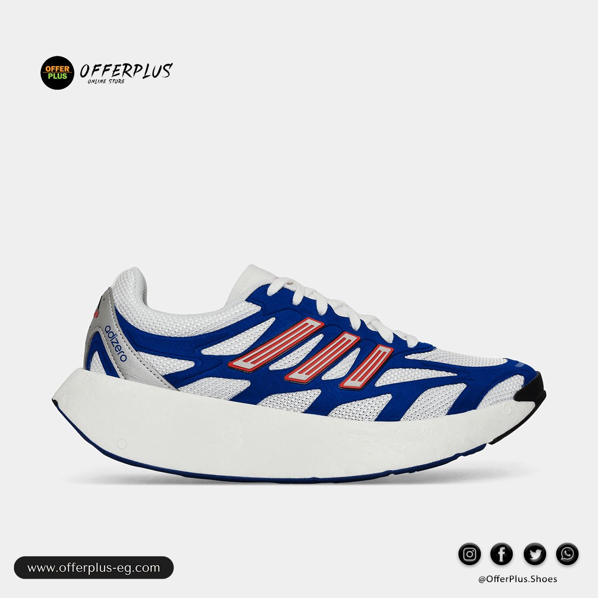 Adidas Adizero Aruku Sports 2025_Blue&White - الصورة 2