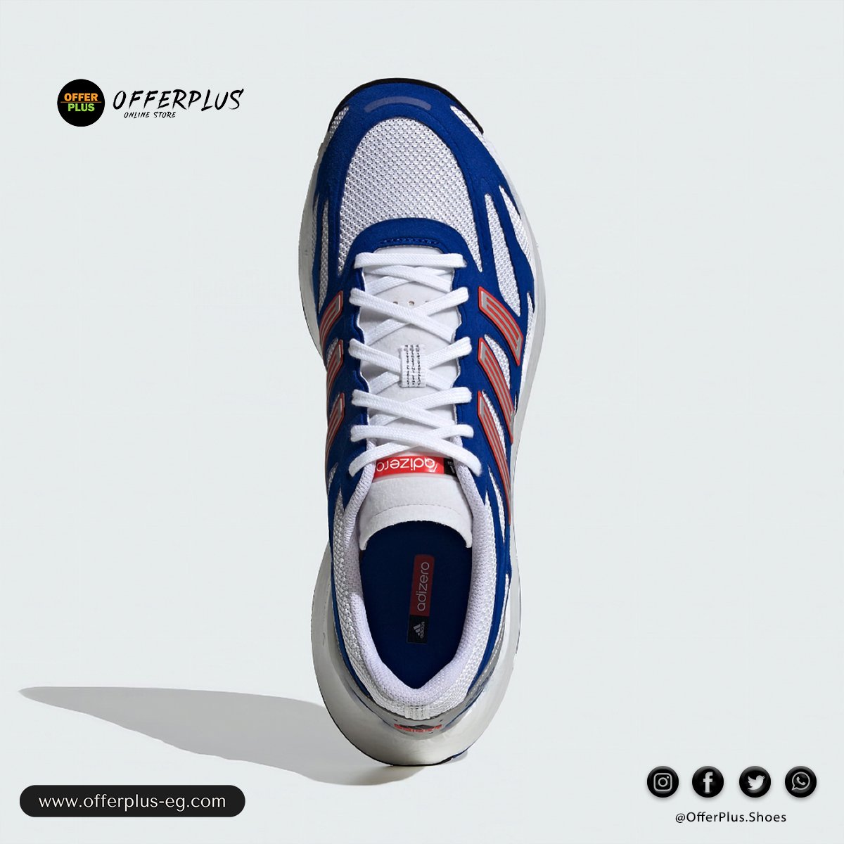 Adidas Adizero Aruku Sports 2025_Blue&White - الصورة 13