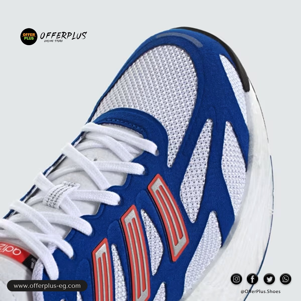 Adidas Adizero Aruku Sports 2025_Blue&White - الصورة 14