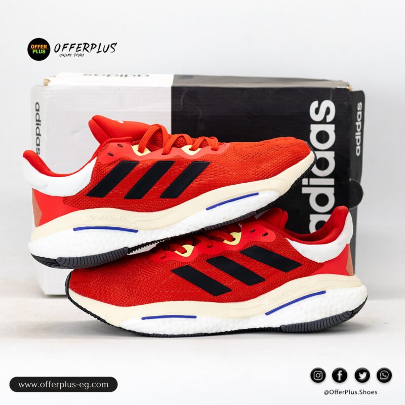 ⁦حذاء Adidas SOLARGLIDE 6 Sports 2025-Red⁩ - الصورة ⁦7⁩