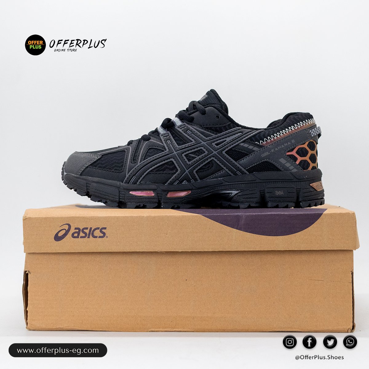 ASICS GEL-Kahana 8 2025 - Black - الصورة 6